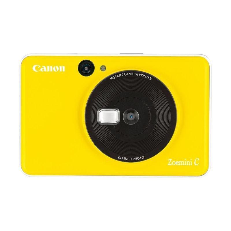 Canon Zoemini C Bubble Bee Yellow Instant Camera with Printer, , large image number 0