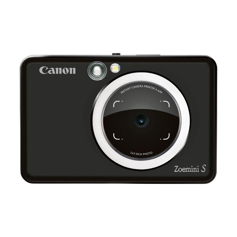 Canon Zoemini S Matte Black Instant Camera with Printer, , large image number 0