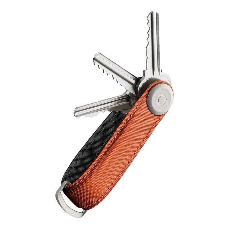 Orbitkey 2.0 Nylon Terracotta Orange Keychain, , large image number 0