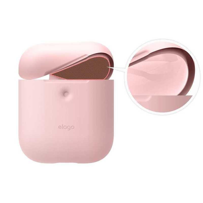 Elago Silicon Case Lovely Pink for AirPods, , large image number 2