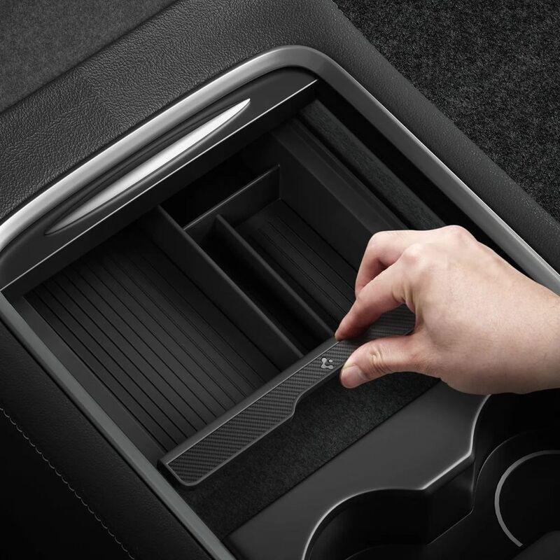 Spigen Tesla Model 3 & Y Center Console Organizer Tray - Black (TO220), , large image number 3