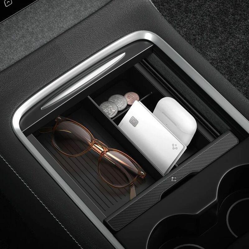 Spigen Tesla Model 3 & Y Center Console Organizer Tray - Black (TO220), , large image number 4