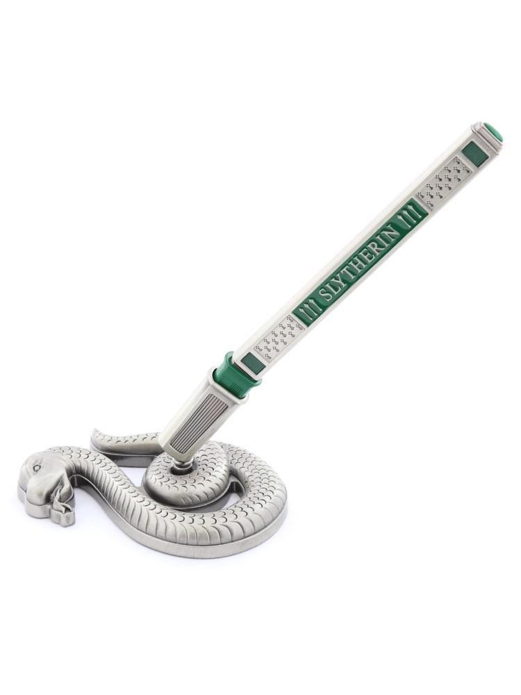 Noble Collection Harry Potter Slytherin Pen & Desk Stand, , large image number 1