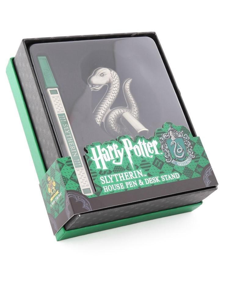 Noble Collection Harry Potter Slytherin Pen & Desk Stand, , large image number 2