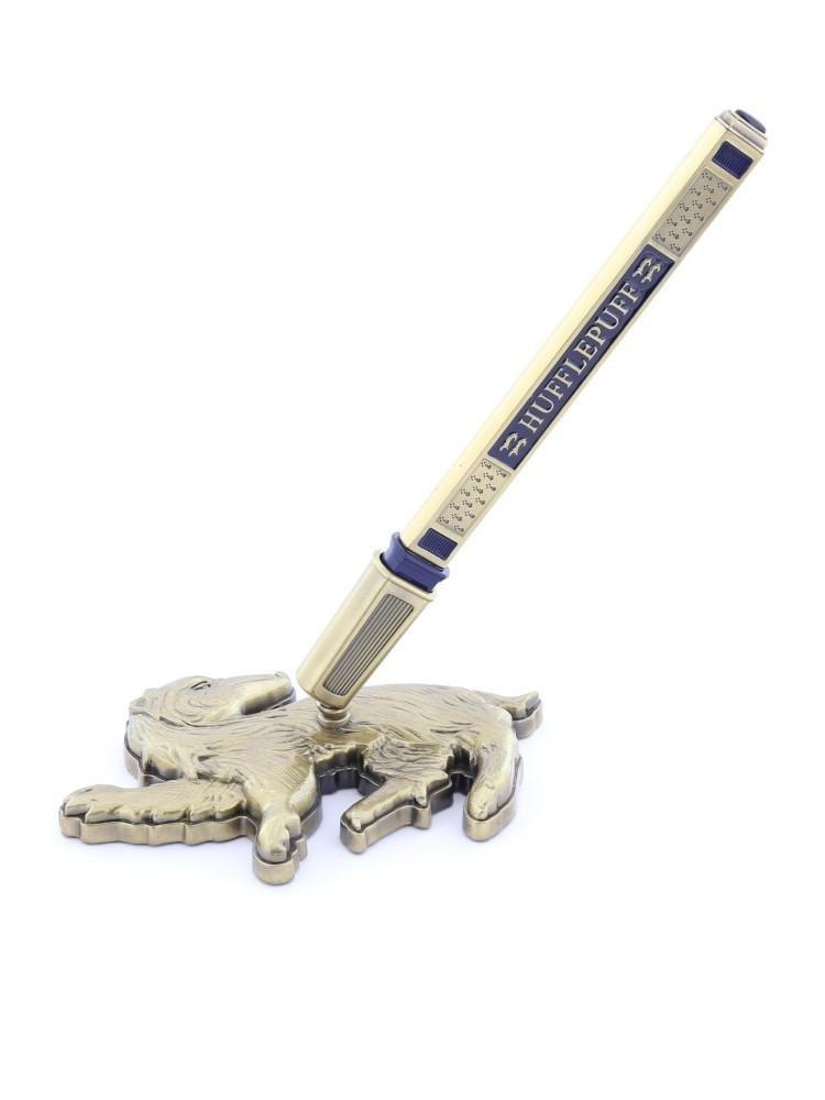 Noble Collection Harry Potter Hufflepuff Pen & Desk Stand, , large image number 2