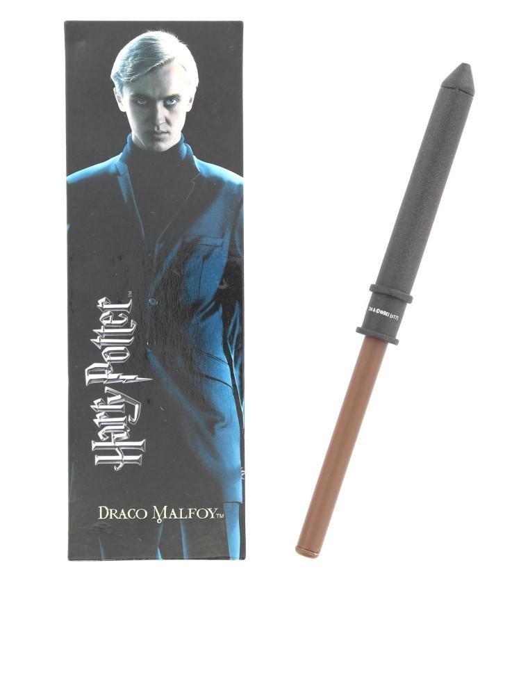 Noble Collection Harry Potter Draco Malfoy Wand Pen & Bookmark, , large image number 0