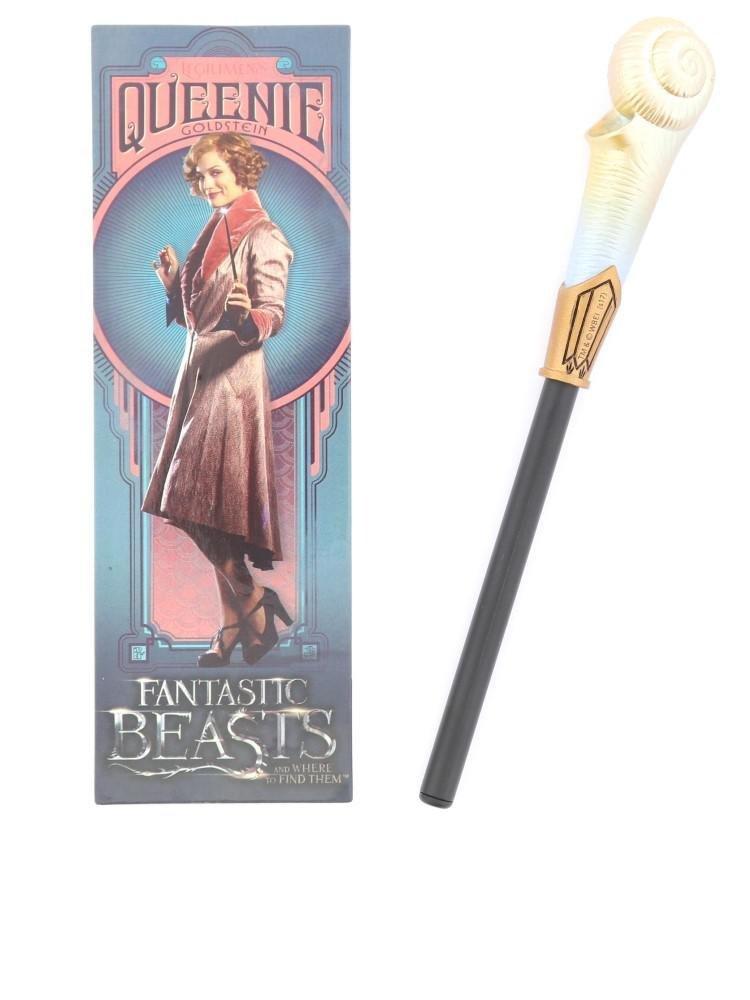Noble Collection Fantastic Beasts Queenie Goldstein Wand Pen & Bookmark, , large image number 0