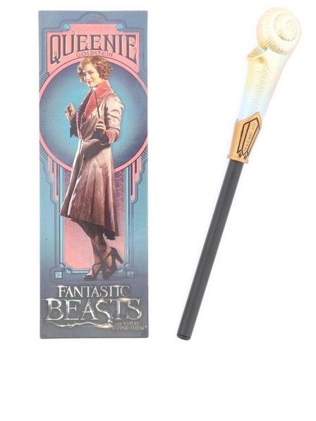 NOBLE COLLECTION - Noble Collection Fantastic Beasts Queenie Goldstein Wand Pen & Bookmark