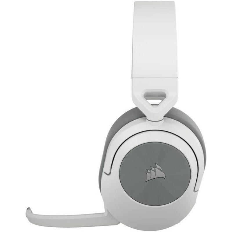 Corsair - HS55 Wireless Surround Sound Over-Ear Gaming Headset With Microphone - White, , large image number 4