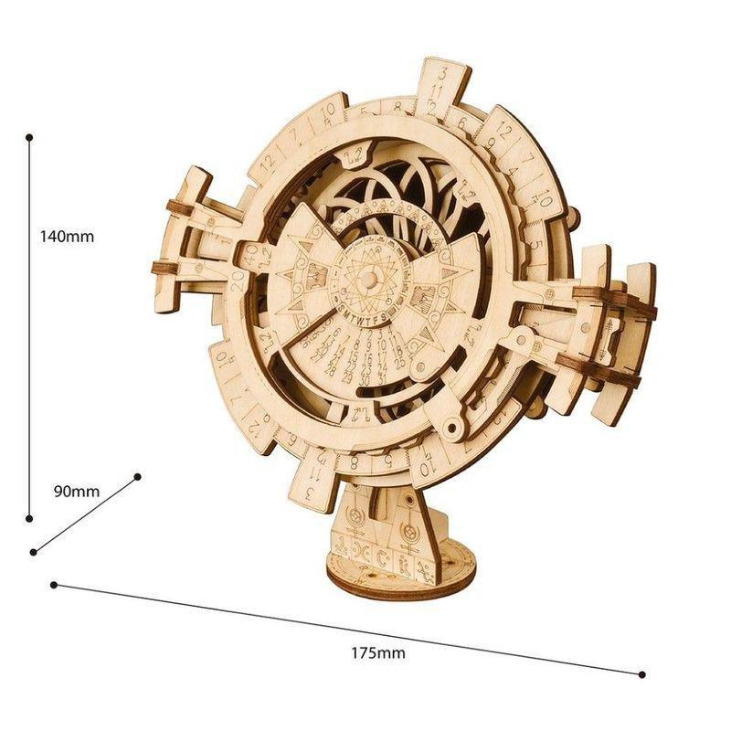 Robotime 3D Wooden Puzzle Perpetual Calendar, , large image number 1