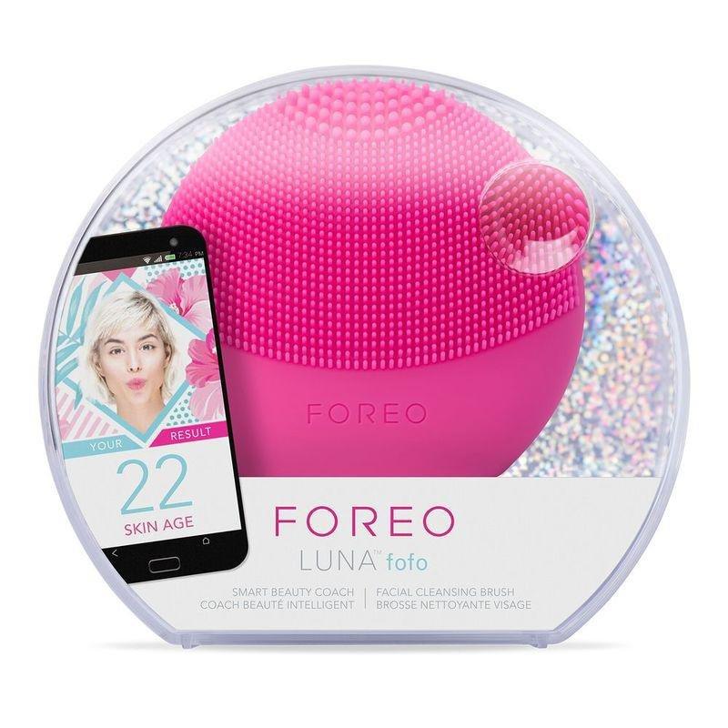 Foreo Luna Fofo Smart Cleansing Massager & Skin Analyzer Fuchsia, , large image number 1
