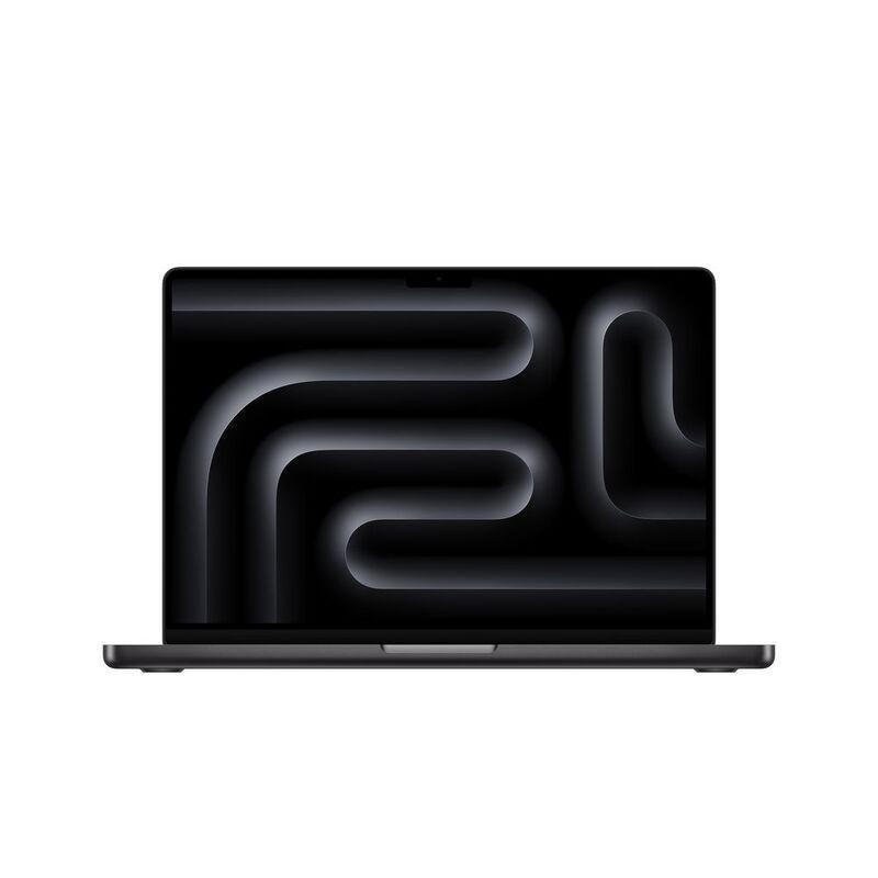 Apple 14-inch MacBook Pro M3 Pro chip with 11-core CPU and 14-core GPU / 18GB / 512GB SSD (Arabic/English) - Space Black, , large image number 0