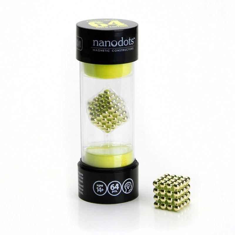 Nanodots 64 Gold Magnetic Dots, , large image number 0