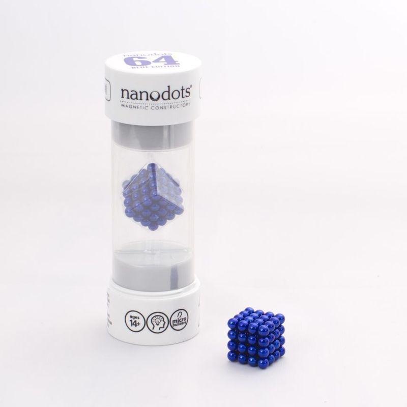 Nanodots 64 Blue Magnetic Dots, , medium