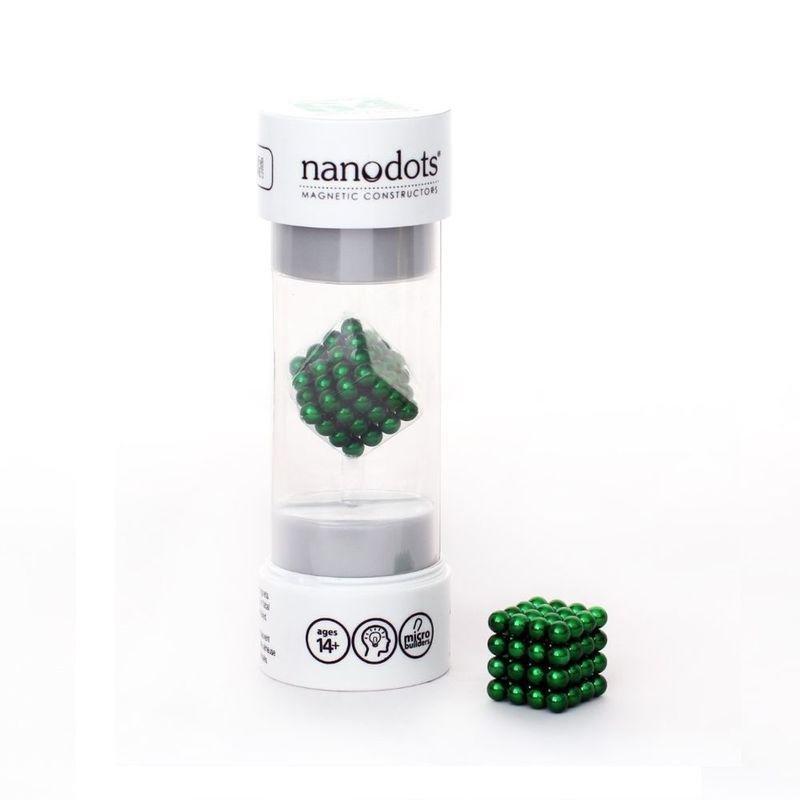 Nanodots 64 Green Magnetic Dots, , large image number 0