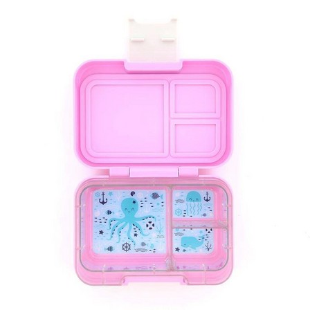 MUNCHBOX - Munchbox Munchi Snack Pink Marshmallow Vanilla Latch Pink/White Lunchbox