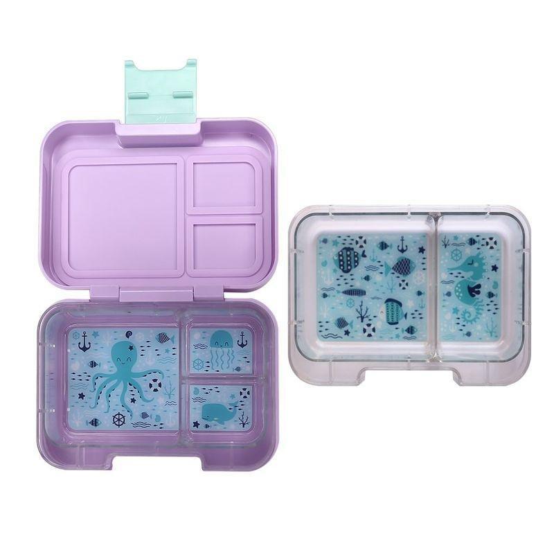 MUNCHBOX - Munchbox Munchi Snack Periwinkle Purple/Mint Lunchbox