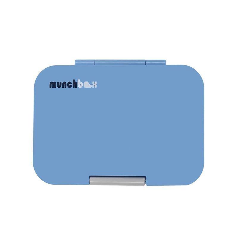 Munchbox Munchi Snack Blue Storm Blue/White Lunchbox, , large image number 0