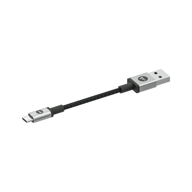 Mophie USB-A to Micro USB Cable 1m Black, , large image number 0