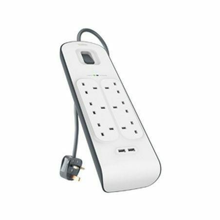 Belkin Surge Protector 6 Outlet 2 USB 2, , large image number 0