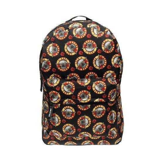 Guns N Roses Roses All Over Classic Backpack, , large image number 0