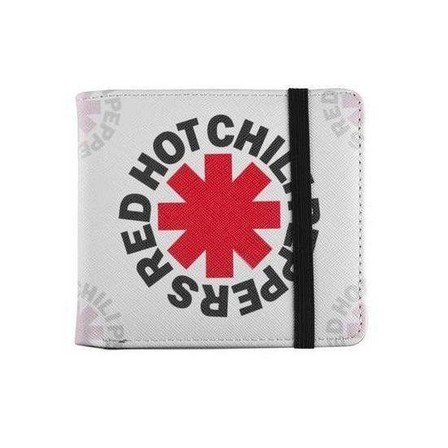 ROCKSAX - Red Hot Chili Peppers White Asterisk Wallet