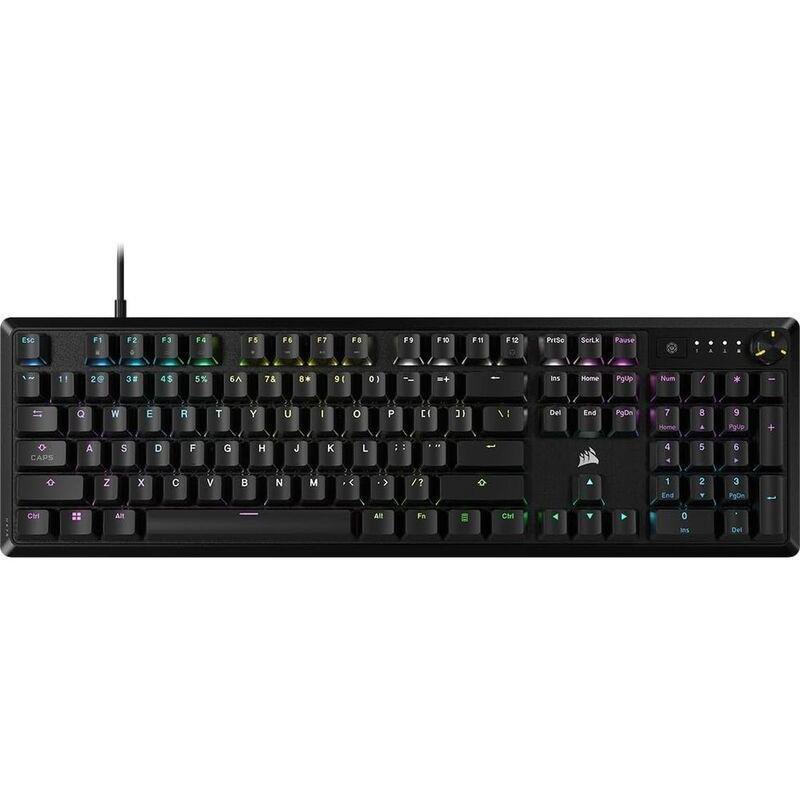 Corsair K70 RGB Core Full-Sized Mechanical Wired Gaming Keyboard MX - Black, , medium