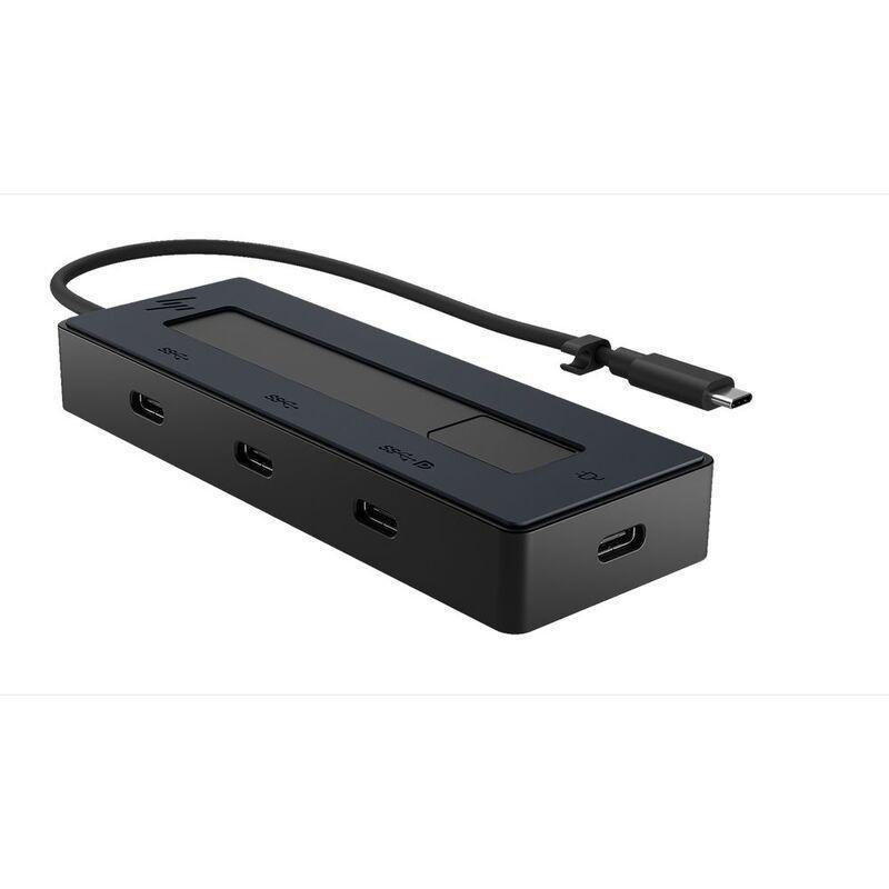 HP 4K USB Type-C Multiport Hub - Black, , large image number 0