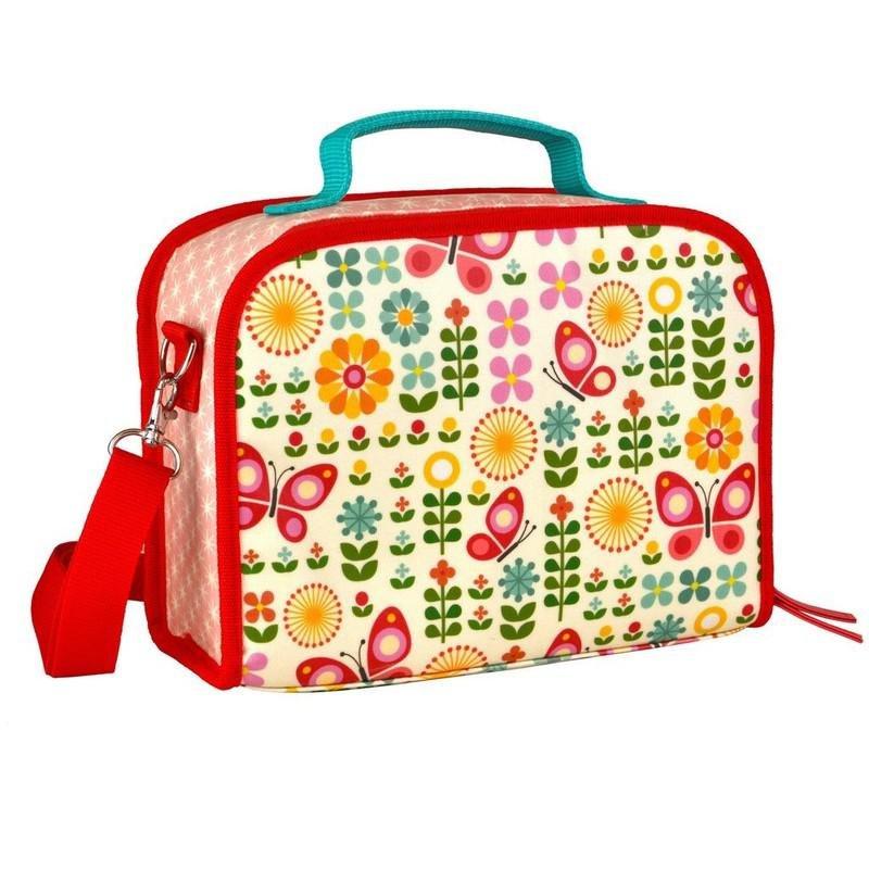Petit Collage Butterflies Insulated Lunchbox, , large image number 0