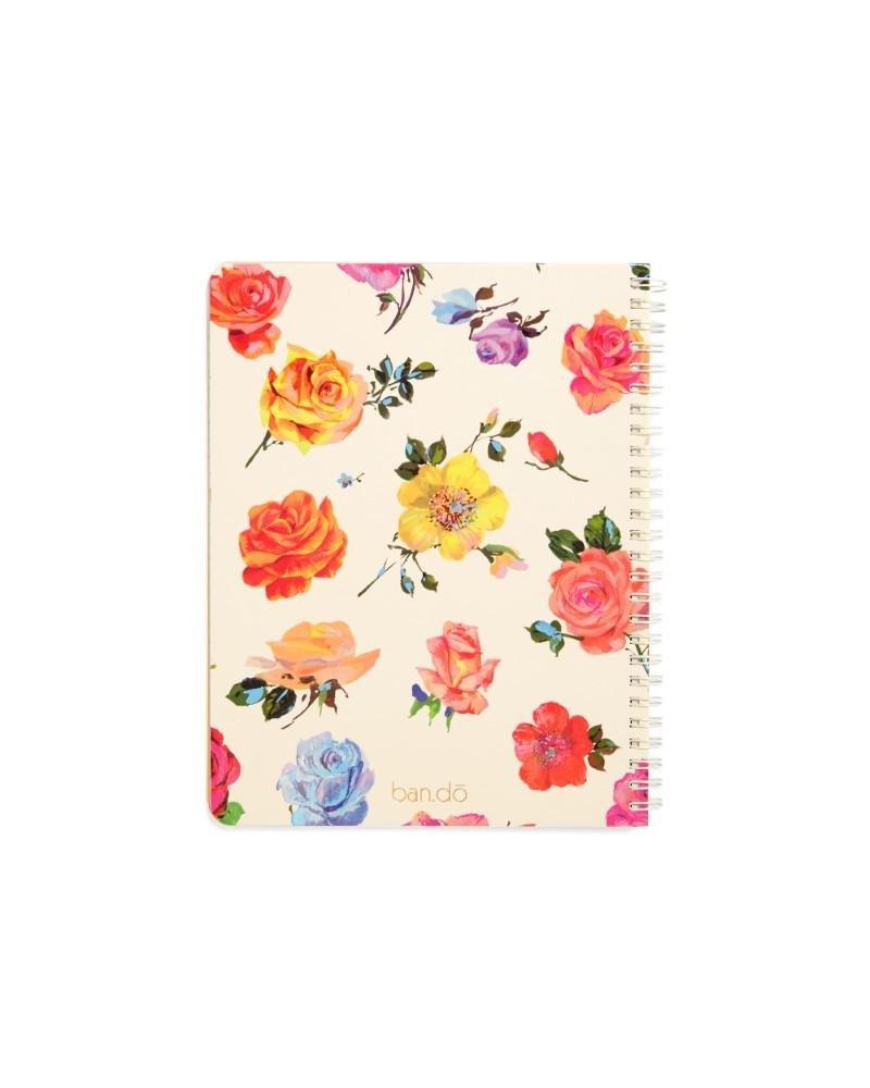 ban.do Rough Draft Mini Notebook Coming Up Roses, , large image number 0