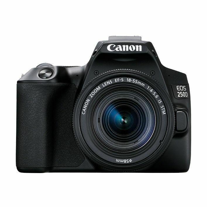 Canon EOS 250D DSLR Camera with 18-55 mm Lens, , large image number 0