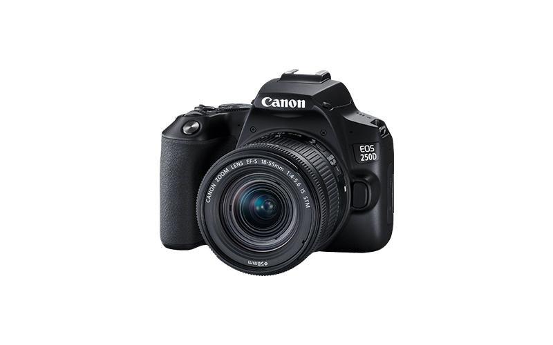 Canon EOS 250D DSLR Camera with 18-55 mm Lens, , large image number 1