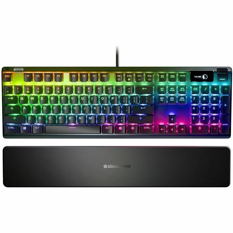 SteelSeries Apex 7 Mechanical Gaming Keyboard - Red Switch (US English), , large image number 0