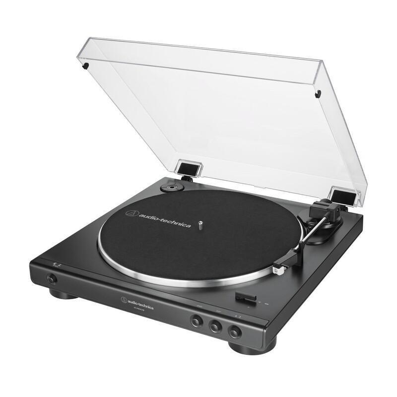 Audio Technica AT-LP60XUSB Belt-Drive Turntable with Built-in Preamp - Grey, , large image number 1
