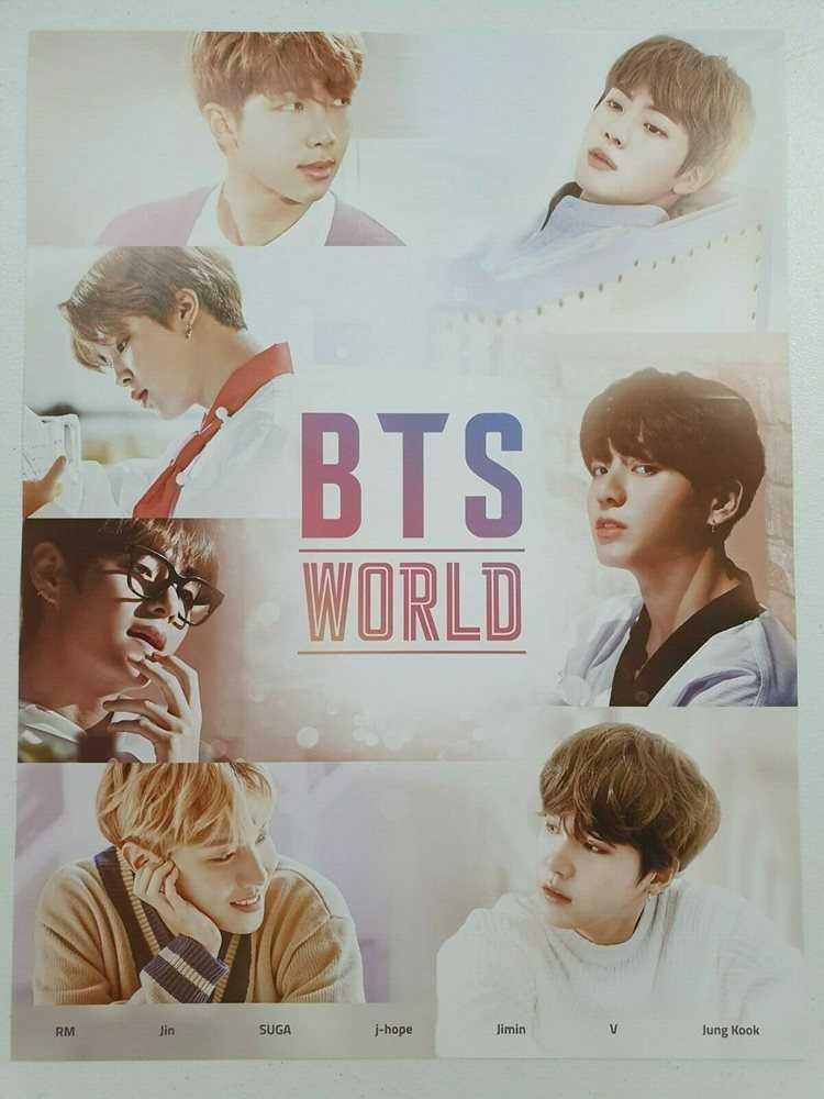 BTS World Poster 56 x 42 cm, , large image number 0