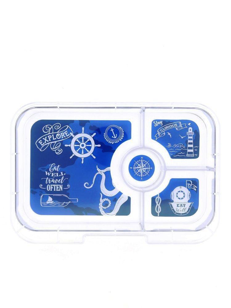 Yumbox Portofino Blue Tapas 4C Explore Lunchbox, , large image number 2
