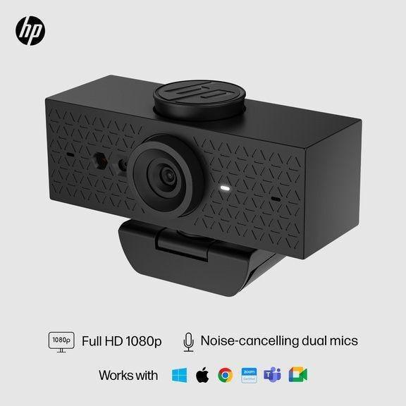 HP 620 FHD USB-A Webcam - Black, , large image number 1