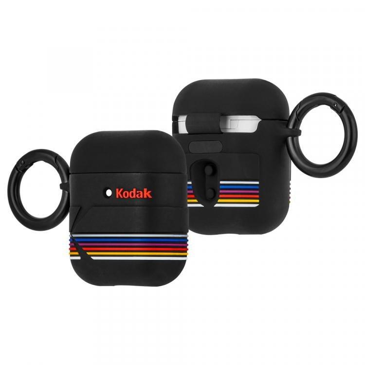 Case-Mate Kodak Case Matte Black for Apple AirPods Shiny Logo, , large image number 3