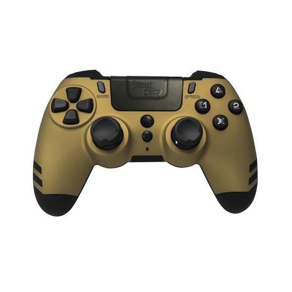 Steelplay MetalTech Wireless Controller PS4/PC - Gold 