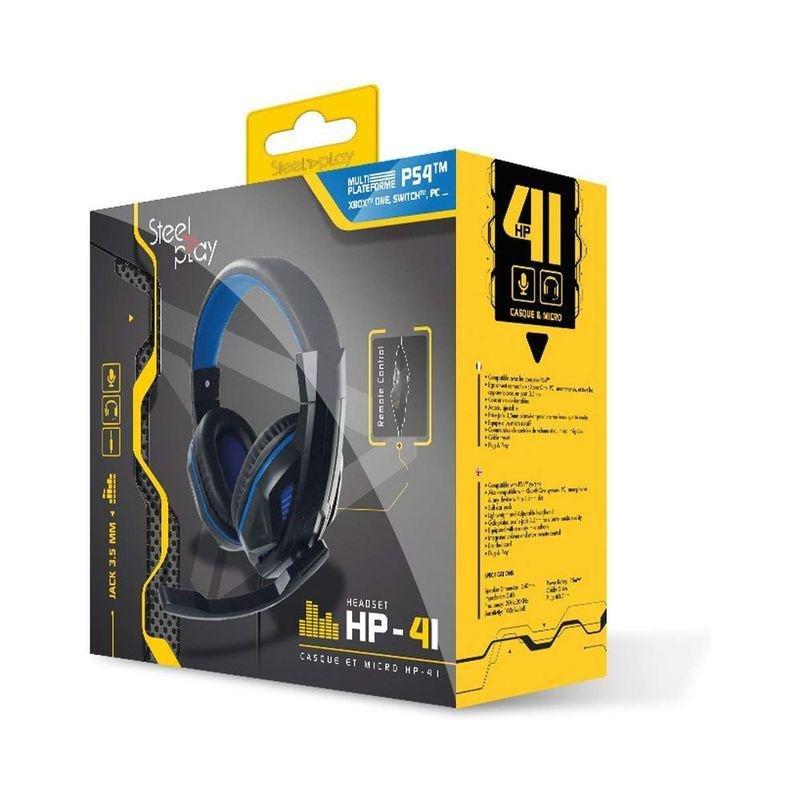 Steelplay Casque HP-41 Gaming Headset for PS4, , large image number 2