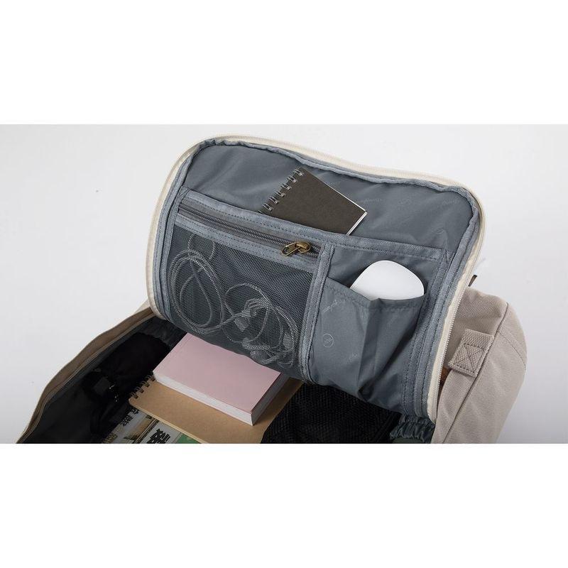 Doughnut Macaroon Large Cordura Wine Backpack, , large image number 4