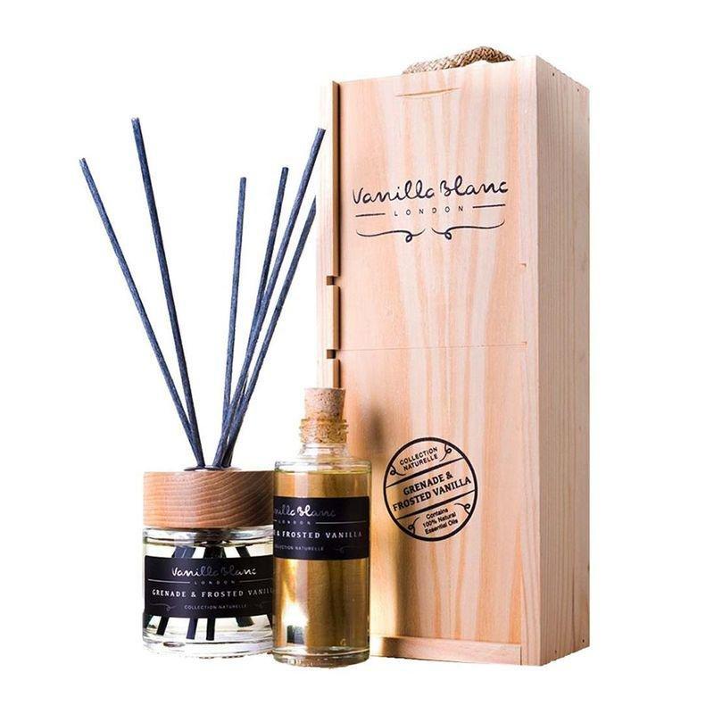 Vanilla Blanc Grenade & Frosted Vanilla Pomegranate Natural Reed Diffuser, , large image number 0