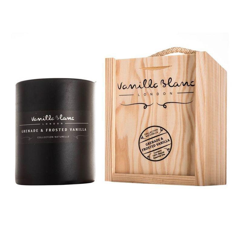Vanilla Blanc Matt Edition Candle Grenade & Frosted Vanilla, , large image number 0