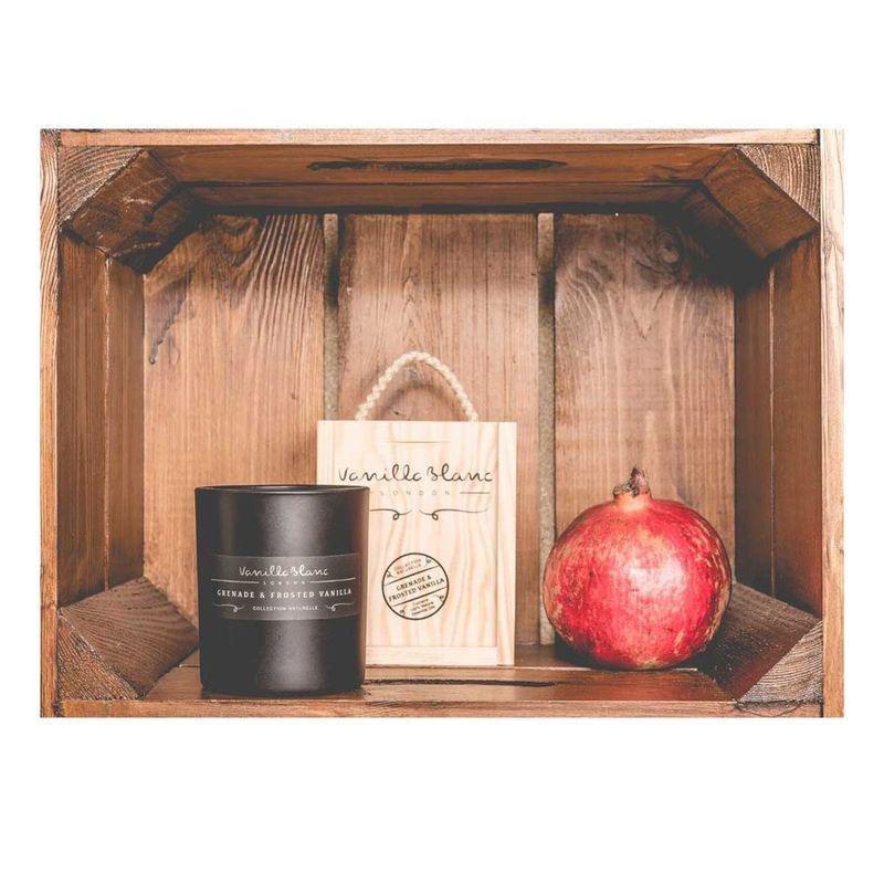 Vanilla Blanc Matt Edition Candle Grenade & Frosted Vanilla, , large image number 1