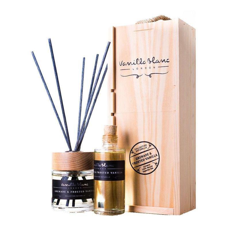 Vanilla Blanc Reed Diffuser Gift Set Complete With Refill, , large image number 0