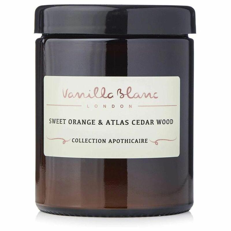 Vanilla Blanc Organic Coconut Candle Sweet Orange & Atlas Cedarwood 120 ml, , large image number 0