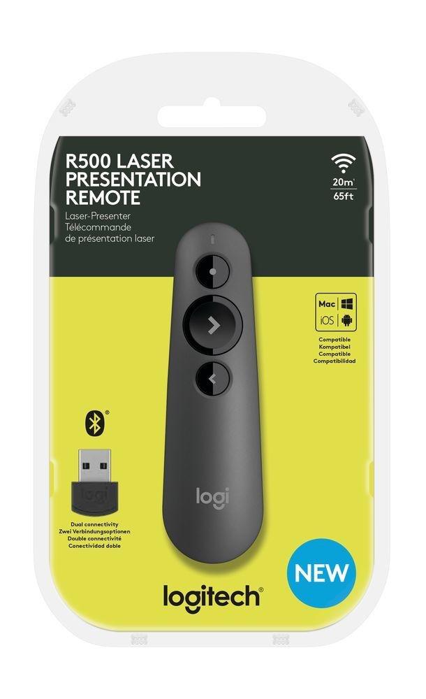Logitech R500 Laser Presentation Remote Graphite, , large image number 9