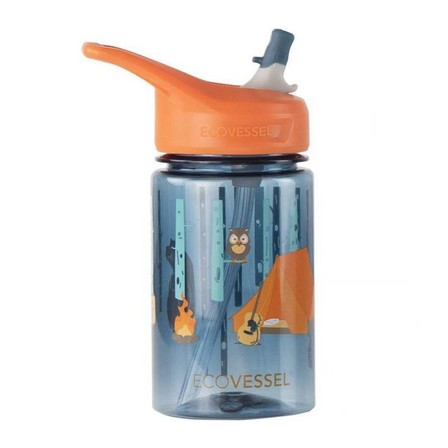 ECO VESSEL - Ecovessel Camping Splash Kids Water Bottle With Flip Straw 350ml
