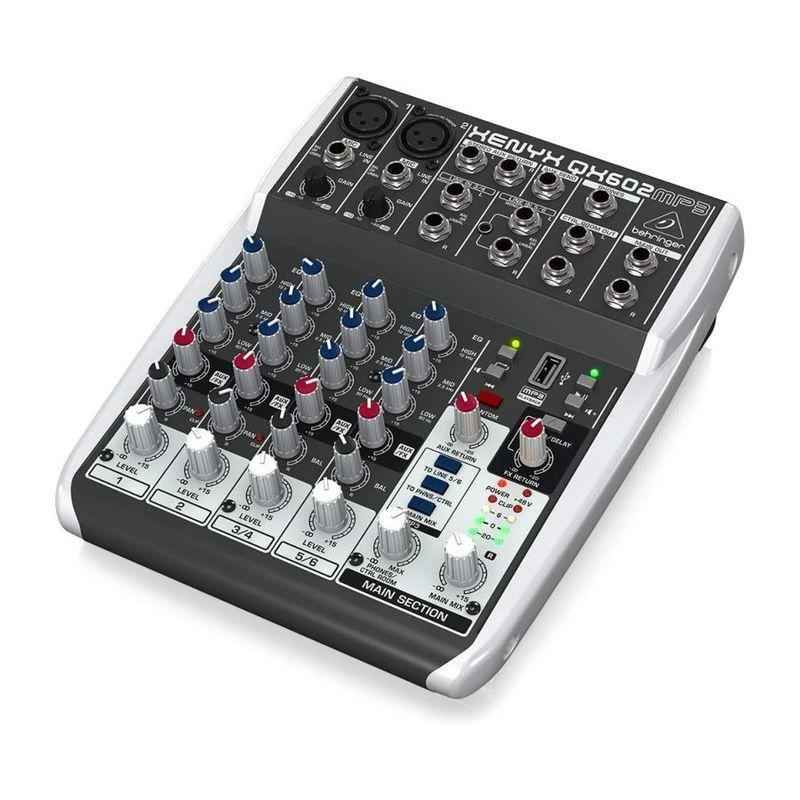 Behringer QX602-MP3 6 Channels Mixer, , large image number 1