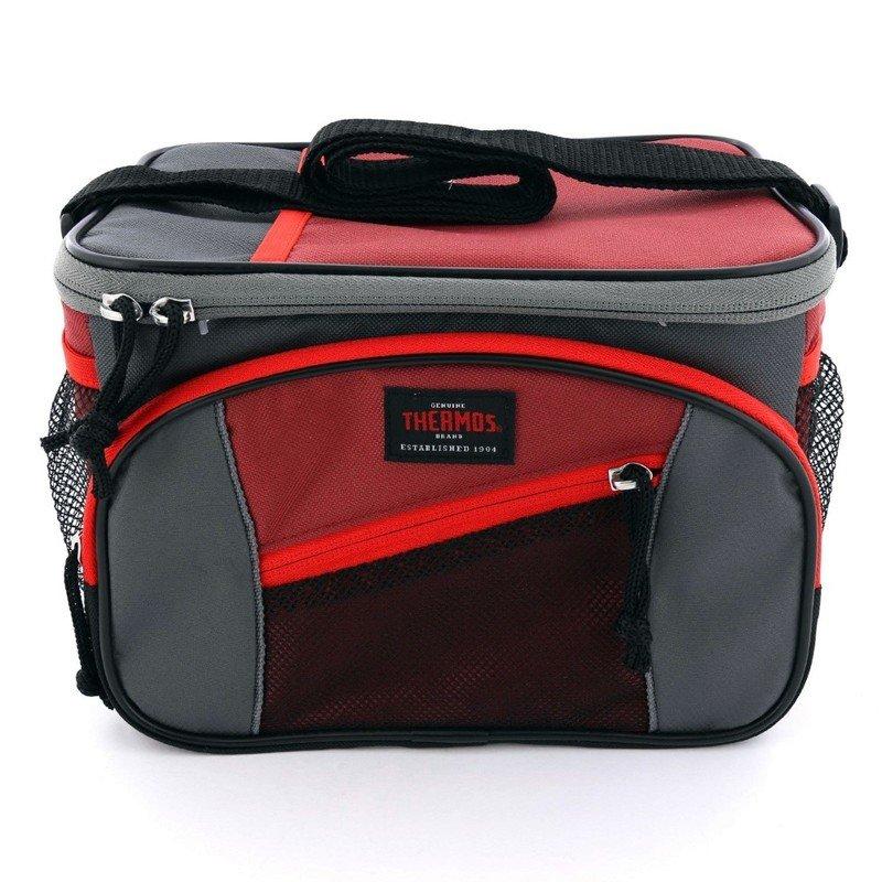 Thermos 6 Can Cooler Bag Maroon/Red, , large image number 0